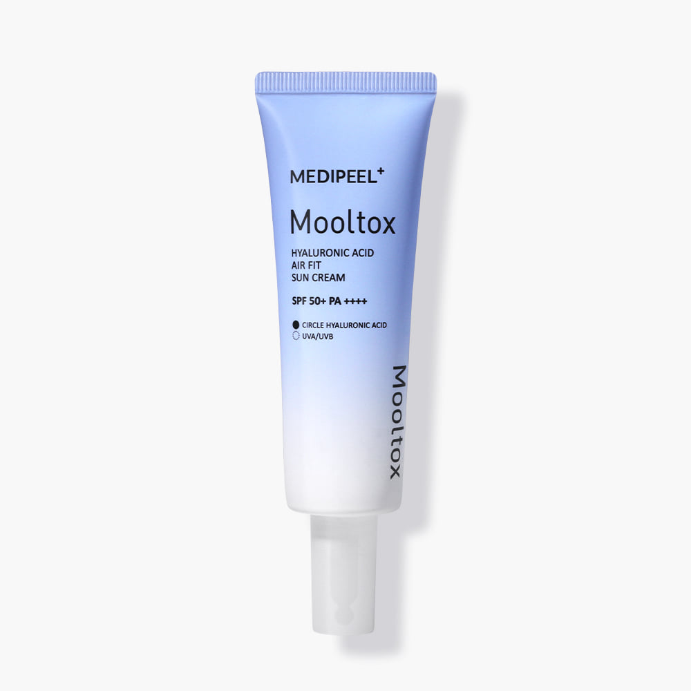 MEDIPEEL Hyaluronic Acid Layer Mooltox Air Fit Sun Cream 50g disponible sur Ma petite Coree, ton Eshop 100% K-beauty en direct de Seoul