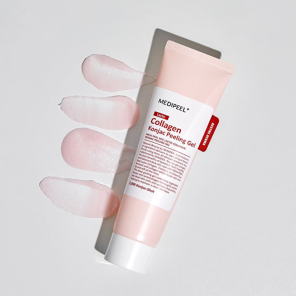 MEDIPEEL Red Lacto Collagen Konjac Peeling Gel 95ml disponible sur Ma petite Coree, ton Eshop 100% K-beauty en direct de Seoul