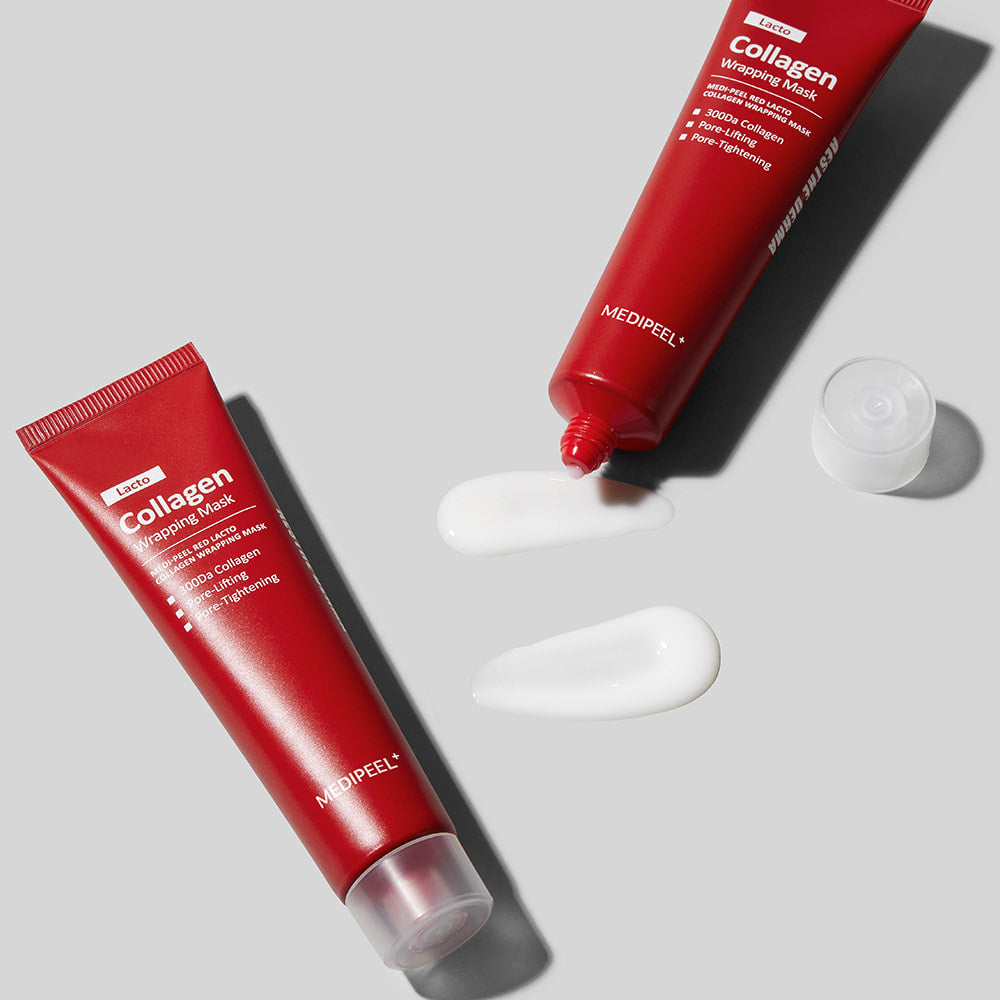 MEDIPEEL Red Lacto Collagen Wrapping Mask 70ml disponible sur Ma petite Coree, ton Eshop 100% K-beauty en direct de Seoul