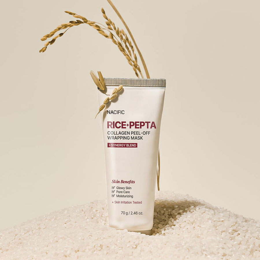 NACIFIC Rice Pepta Collagen Peel Off Wrapping Mask 70g