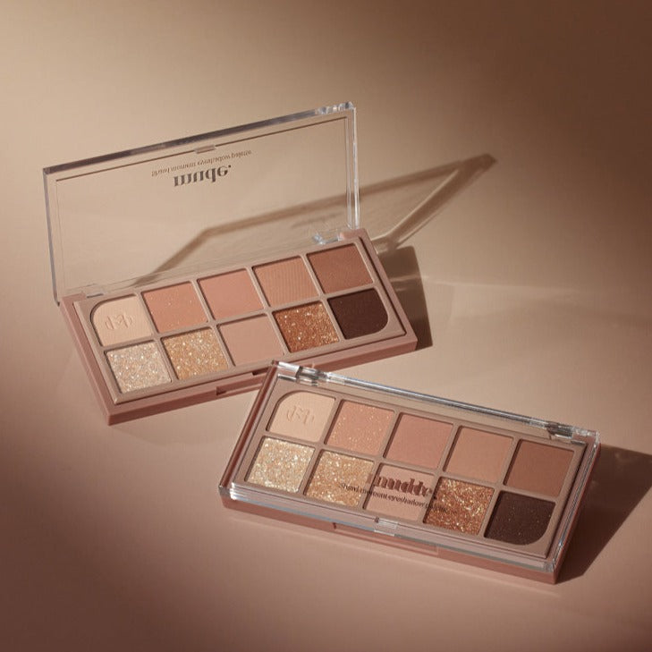 MUDE Shawl Moment Eyeshadow Palette #01 Warm Memory disponible sur Ma petite Coree, ton Eshop 100% K-beauty en direct de Seoul