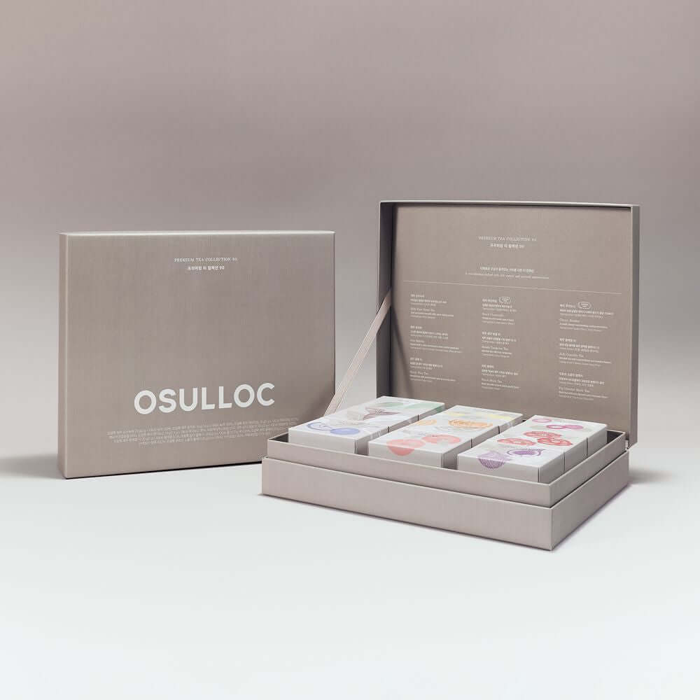OSULLOC Premium Tea Collection 9 Types, 90 Packs