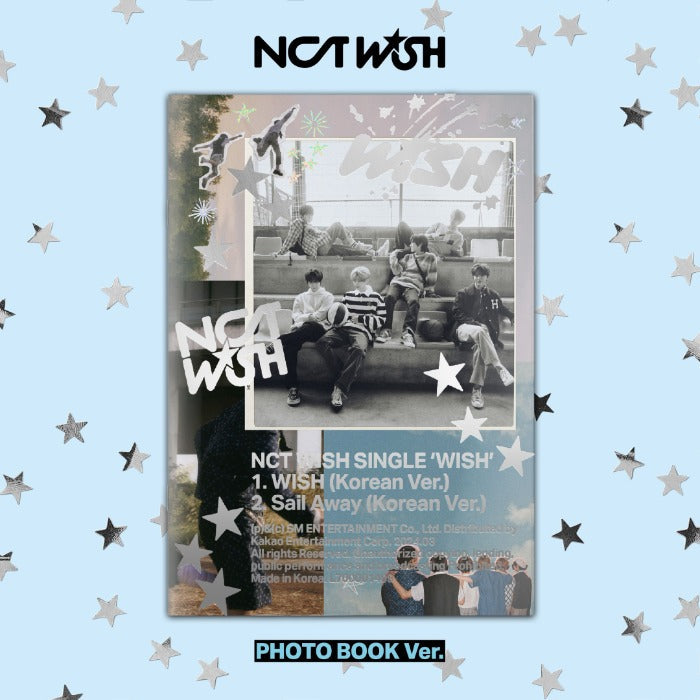 NCT WISH Single Album WISH (Photobook Ver.) disponible sur Ma petite Coree, ton Eshop 100% K-beauty en direct de Seoul