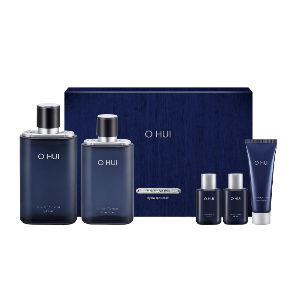 OHUI Meister For Men Hydra Set (Moisturizer, Lotion Cleansing Foam) disponible sur Ma petite Coree, ton Eshop 100% K-beauty en direct de Seoul