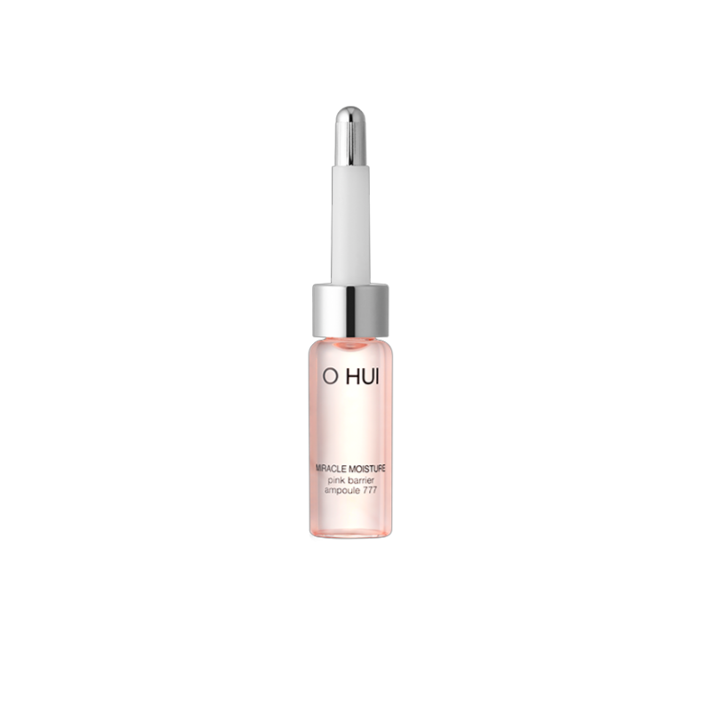 OHUI Miracle Moisture Pink Barrier Ampoule 777 7ml disponible sur Ma petite Coree, ton Eshop 100% K-beauty en direct de Seoul