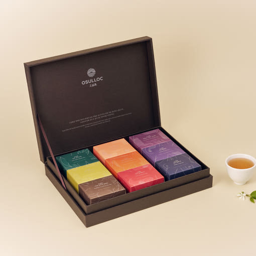 OSULLOC Premium Tea Collection 90 Set disponible sur Ma petite Coree, ton Eshop 100% K-beauty en direct de Seoul