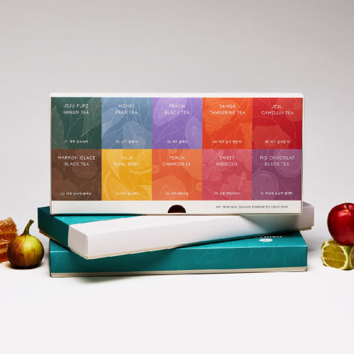 OSULLOC Premium Tea Collection Set 40p disponible sur Ma petite Coree, ton Eshop 100% K-beauty en direct de Seoul