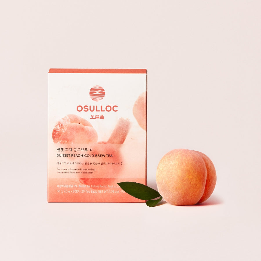 OSULLOC Sunset Peach Cold Brew Tea 20p