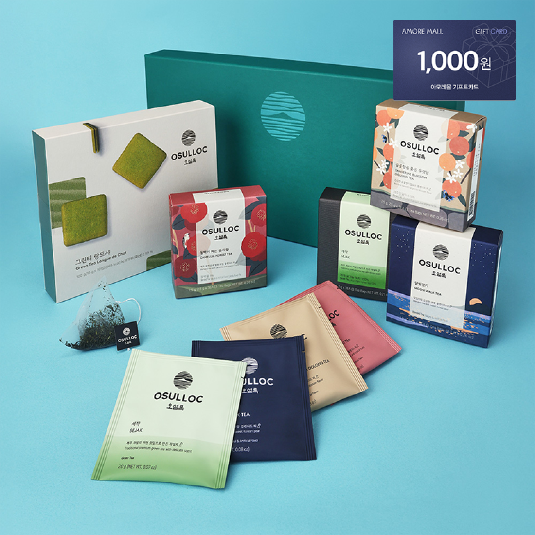 OSULLOC Jeju Tea Time 5-pack