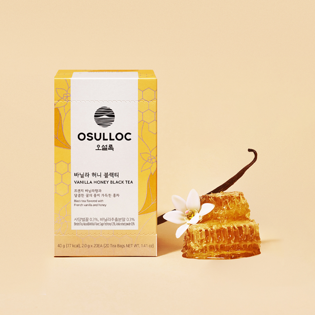 OSULLOC Vanilla Honey Black Tea 20 P