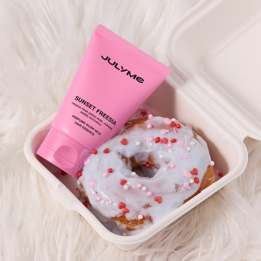 JULYME Perfume Glow Milk Hair Essence 80ml (Sunset Freesia)