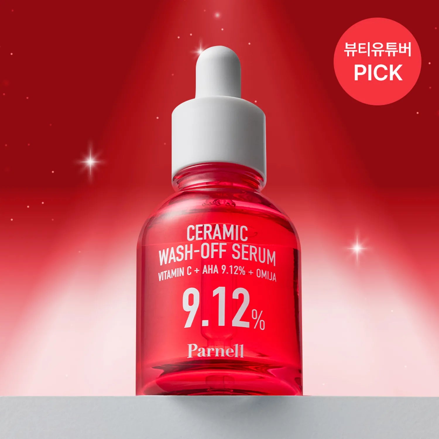 PARNELL AHA 9.12 Caremic Wash-Off Serum 30ml disponible sur Ma petite Coree, ton Eshop 100% K-beauty en direct de Seoul