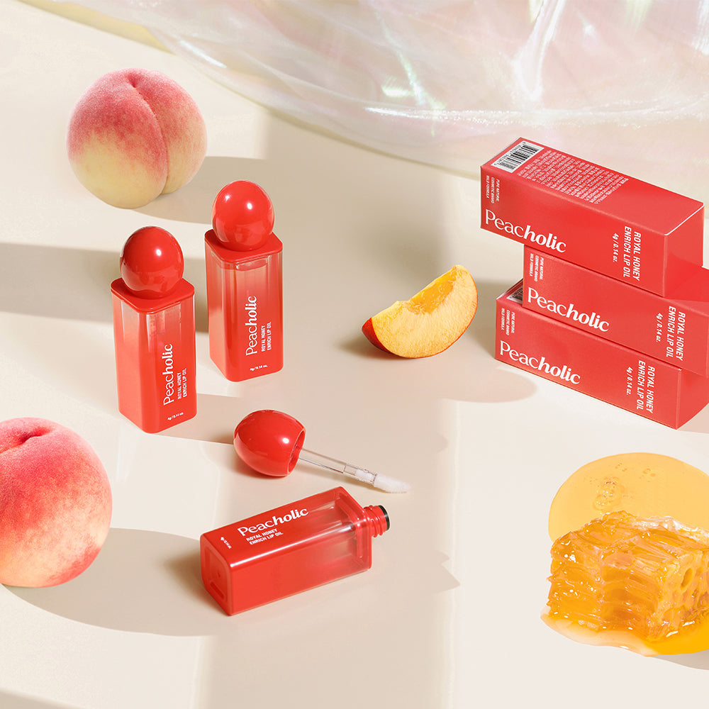 PEACHOLIC Royal Honey Enrich Lip Oil disponible sur Ma petite Coree, ton Eshop 100% K-beauty en direct de Seoul