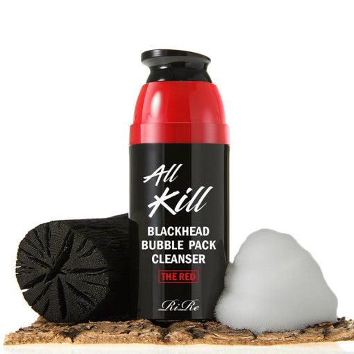 RIRE All Kill Blackhead Bubble Pack Cleanser The Red 50ml disponible sur Ma petite Coree, ton Eshop 100% K-beauty en direct de Seoul