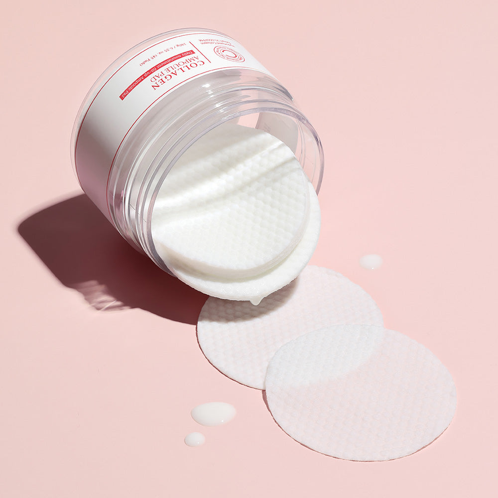 RIRE Collagen Ampoule Pad x45 disponible sur Ma petite Coree, ton Eshop 100% K-beauty en direct de Seoul