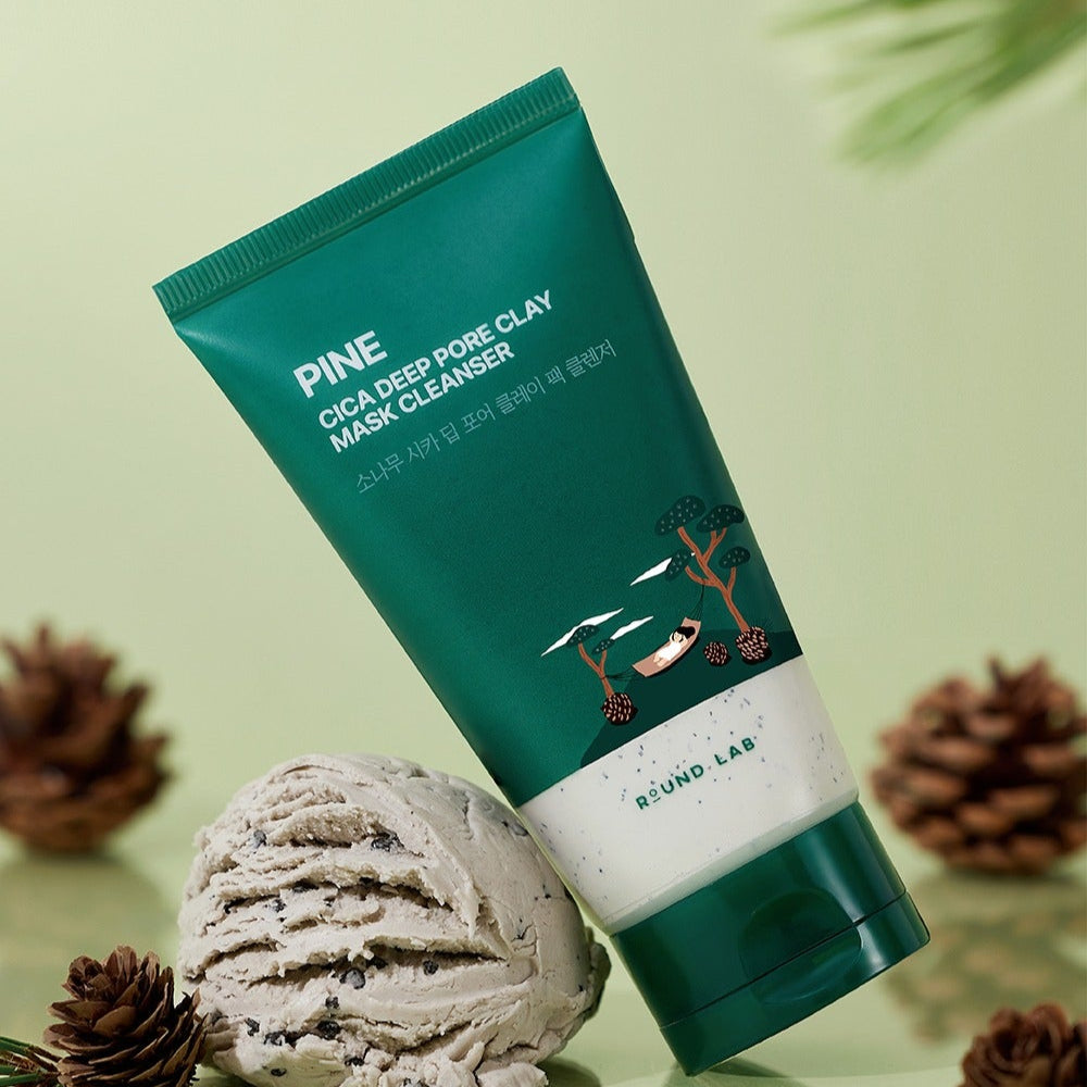 ROUND LAB Pine Cica Deep Pore Clay Pack Cleanser 150ml