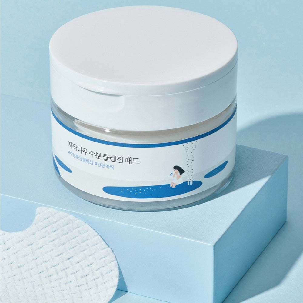 ROUND LAB Birch Juice Moisturizing Cleansing Pad 60p 210g disponible sur Ma petite Coree, ton Eshop 100% K-beauty en direct de Seoul