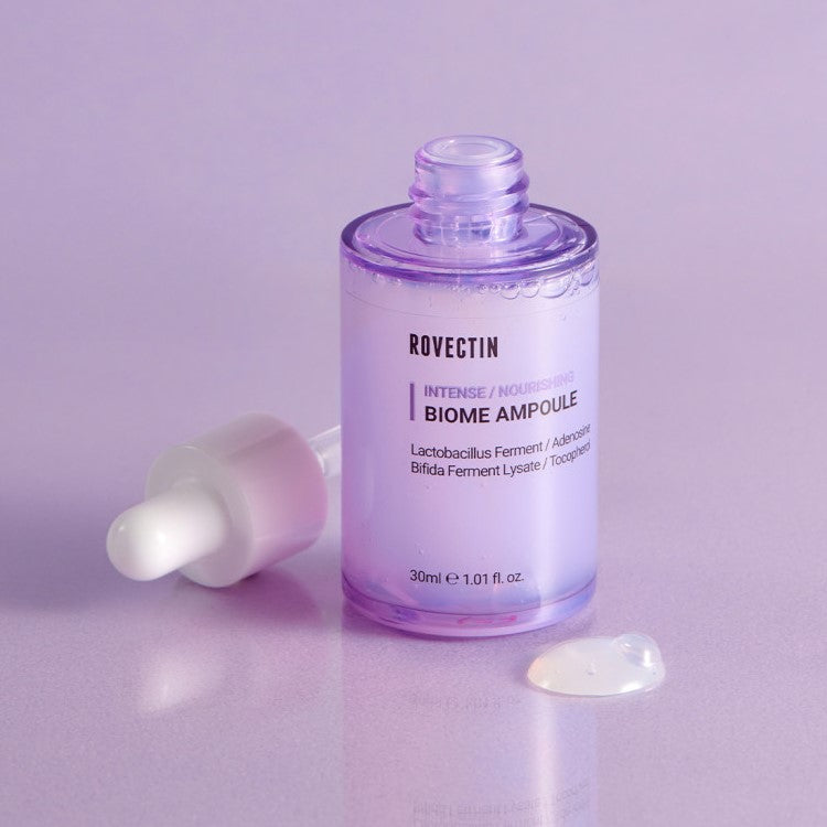 ROVECTIN Intense Biome Ampoule 30ml disponible sur Ma petite Coree, ton Eshop 100% K-beauty en direct de Seoul