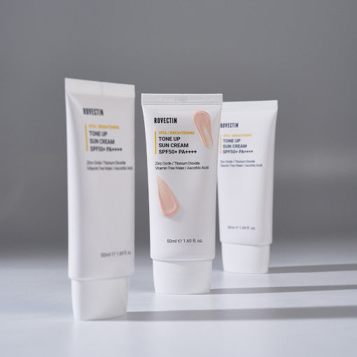 ROVECTIN Vita Tone-Up Sun Cream 50ml disponible sur Ma petite Coree, ton Eshop 100% K-beauty en direct de Seoul