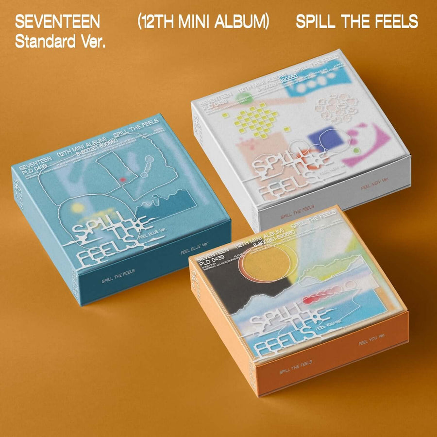 SEVENTEEN - 12th Mini Album 'SPILL THE FEELS' (Random 1 of 3) - Album Kpop