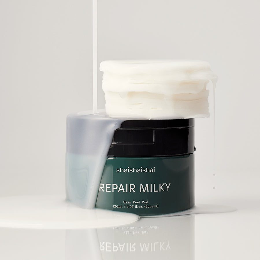 SHAISHAISHAI Repair Milky Skin Peel Pad 60 Pads 120ml