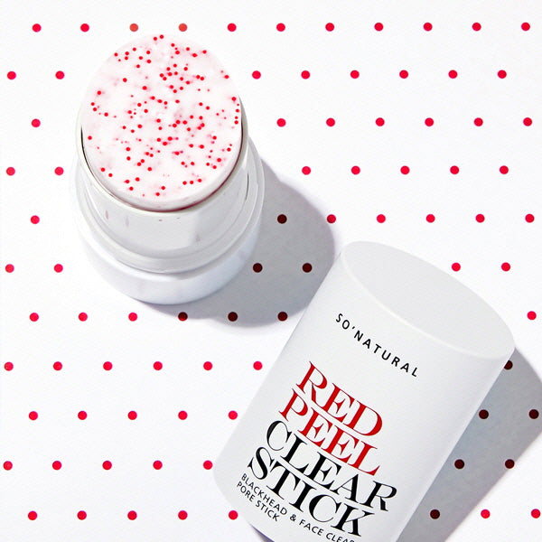 SO NATURAL Red Peel Clear Stick 23g disponible sur Ma petite Coree, ton Eshop 100% K-beauty en direct de Seoul