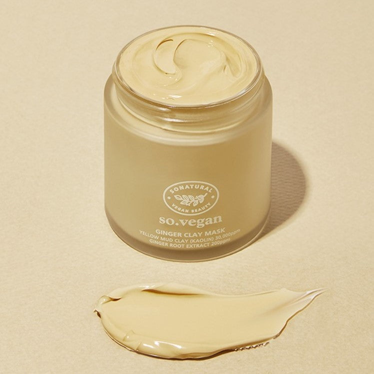 SO NATURAL So Vegan Ginger Clay Mask 110ml