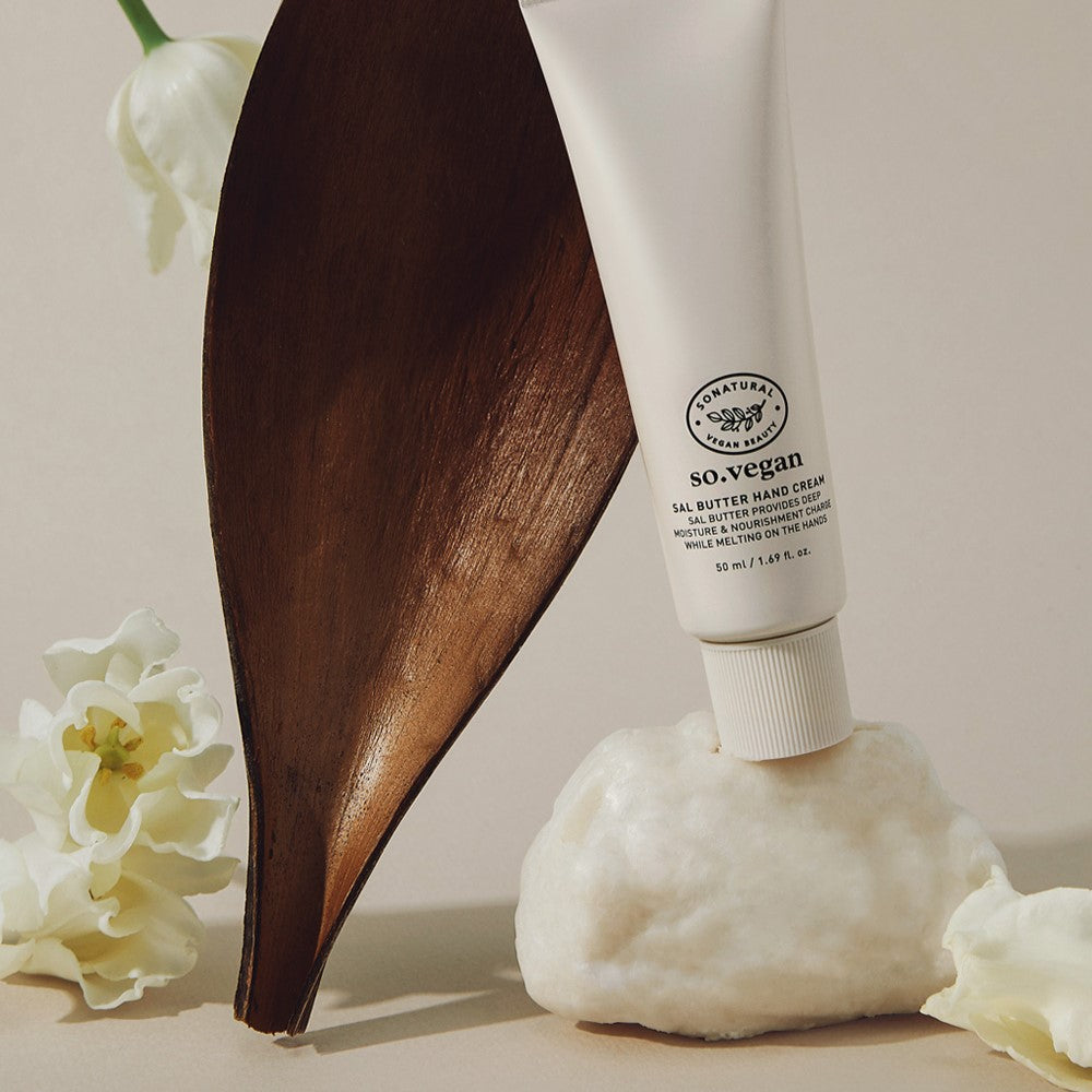 SO NATURAL So Vegan Sal Butter Hand Cream 50ml disponible sur Ma petite Coree, ton Eshop 100% K-beauty en direct de Seoul