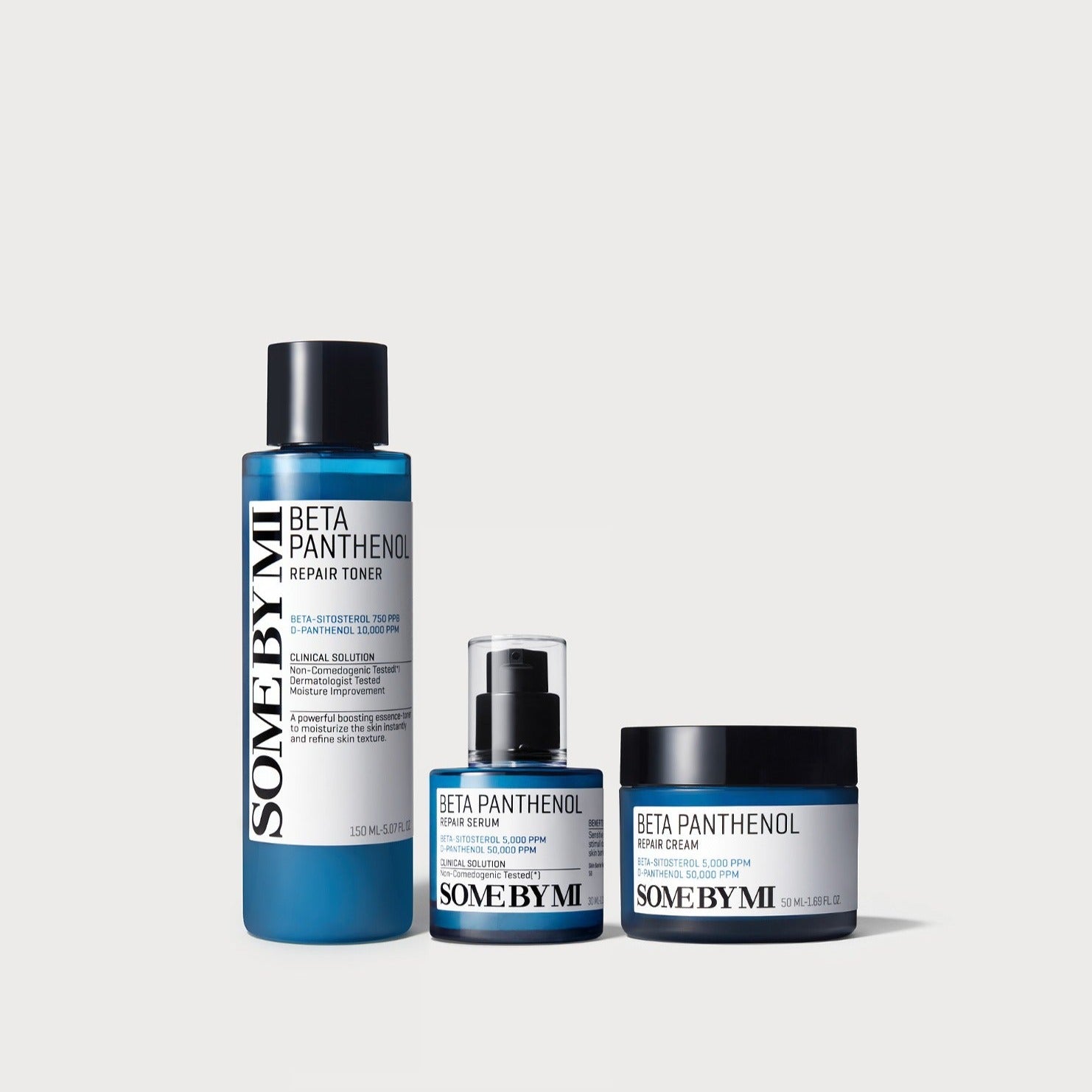 SOME BY MI Beta Panthenol Basic Set (Toner+Serum+Cream) disponible sur Ma petite Coree, ton Eshop 100% K-beauty en direct de Seoul