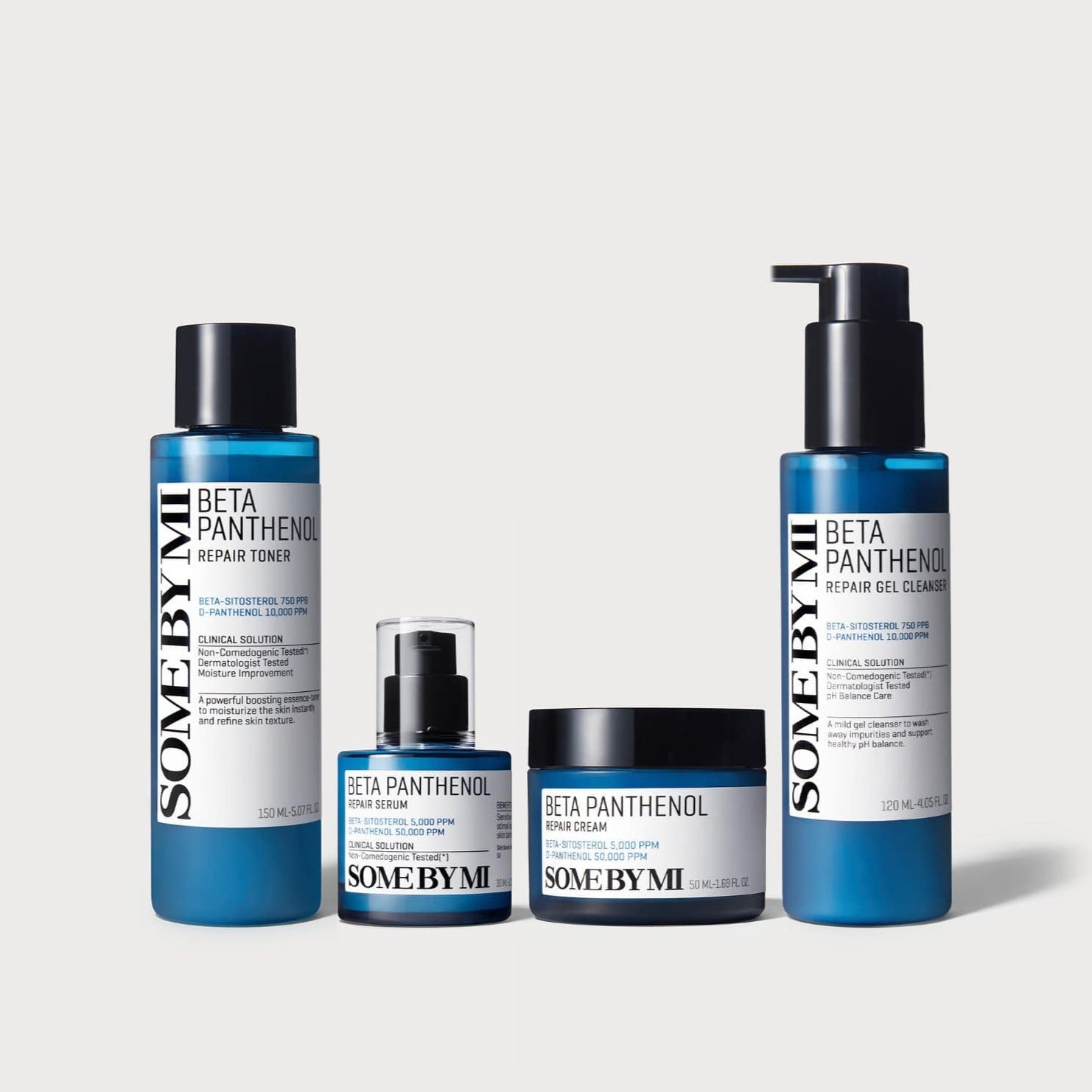 SOME BY MI Beta Panthenol Full Set (Toner+Serum+Cream+Cleanser) disponible sur Ma petite Coree, ton Eshop 100% K-beauty en direct de Seoul