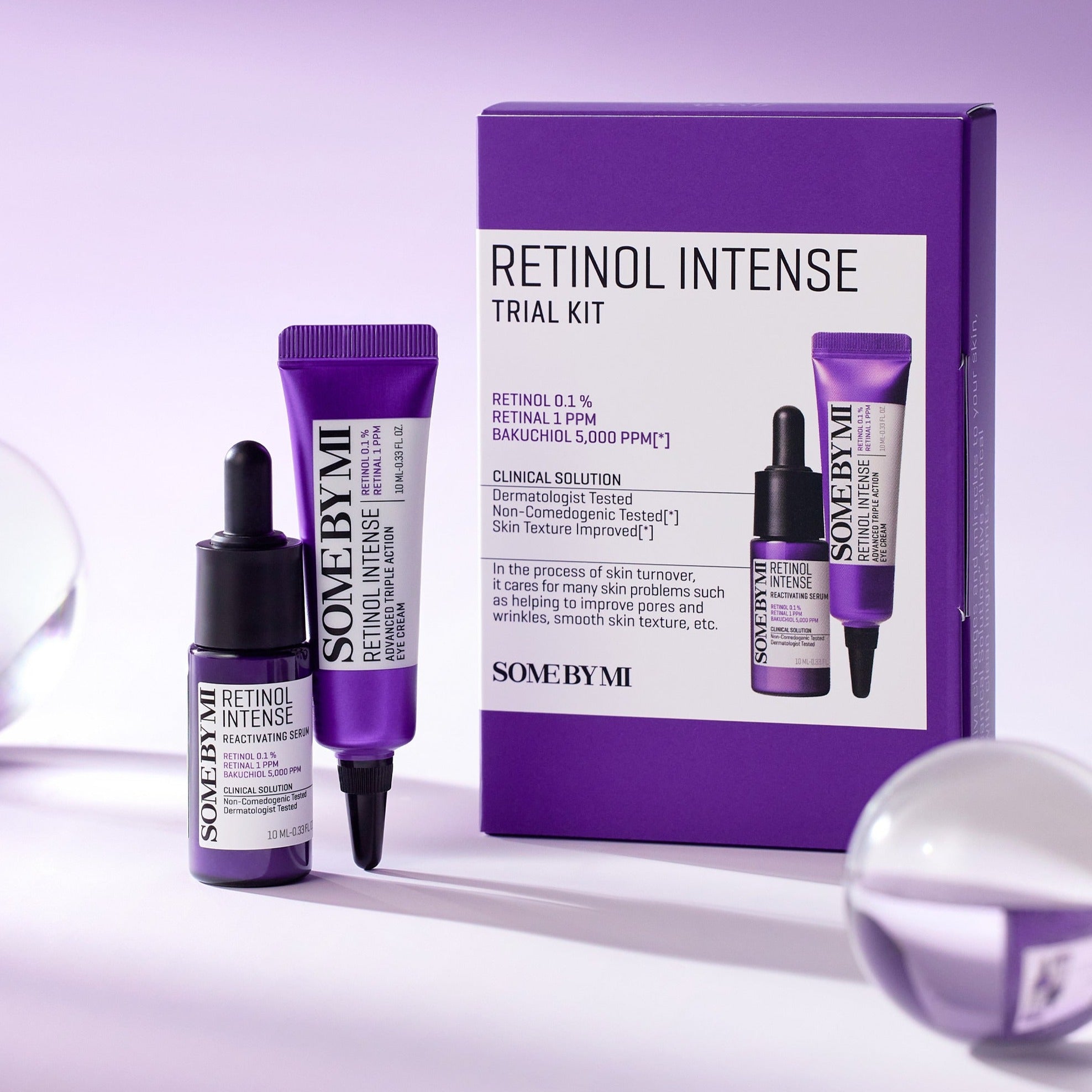 SOME BY MI Retinol Intense Trial Kit (Serum 10ml+Eye Cream 10ml) disponible sur Ma petite Coree, ton Eshop 100% K-beauty en direct de Seoul