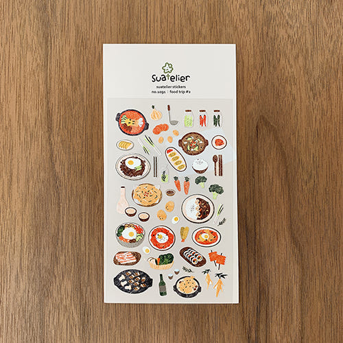 SUATELIER Food Trip #2 Stickers