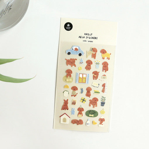SUATELIER Puppy Stickers disponible sur Ma petite Coree, ton Eshop 100% K-beauty en direct de Seoul