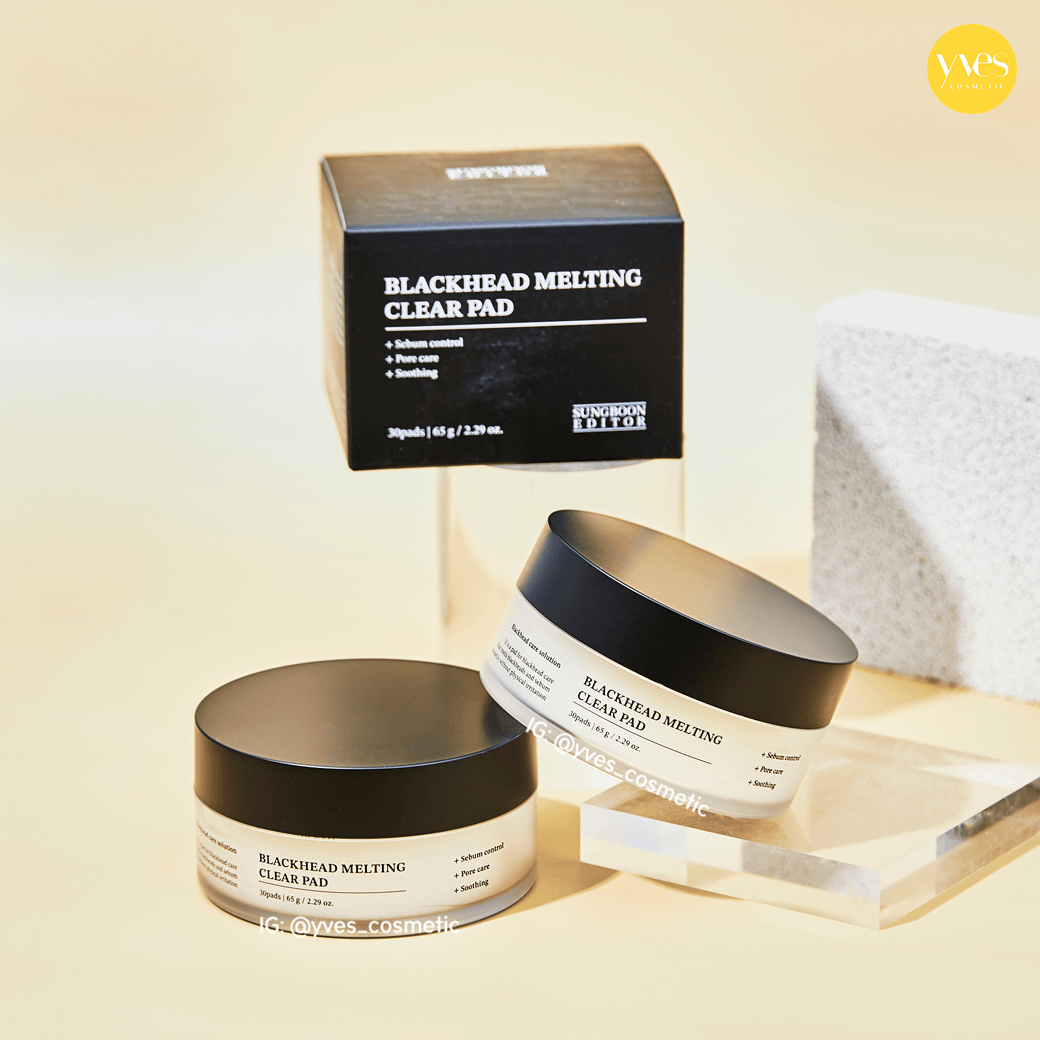 SUNGBOON EDITOR Blackhead Melting Clear Pad 65g disponible sur Ma petite Coree, ton Eshop 100% K-beauty en direct de Seoul