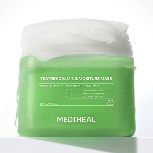 MEDIHEAL Derma365 Pull-out Mask Refill Tea Tree 30 Sheets