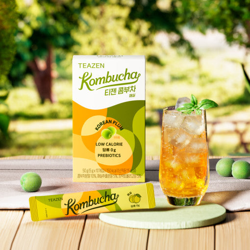 TEAZEN Kombucha Korean Plum 10 Sticks
