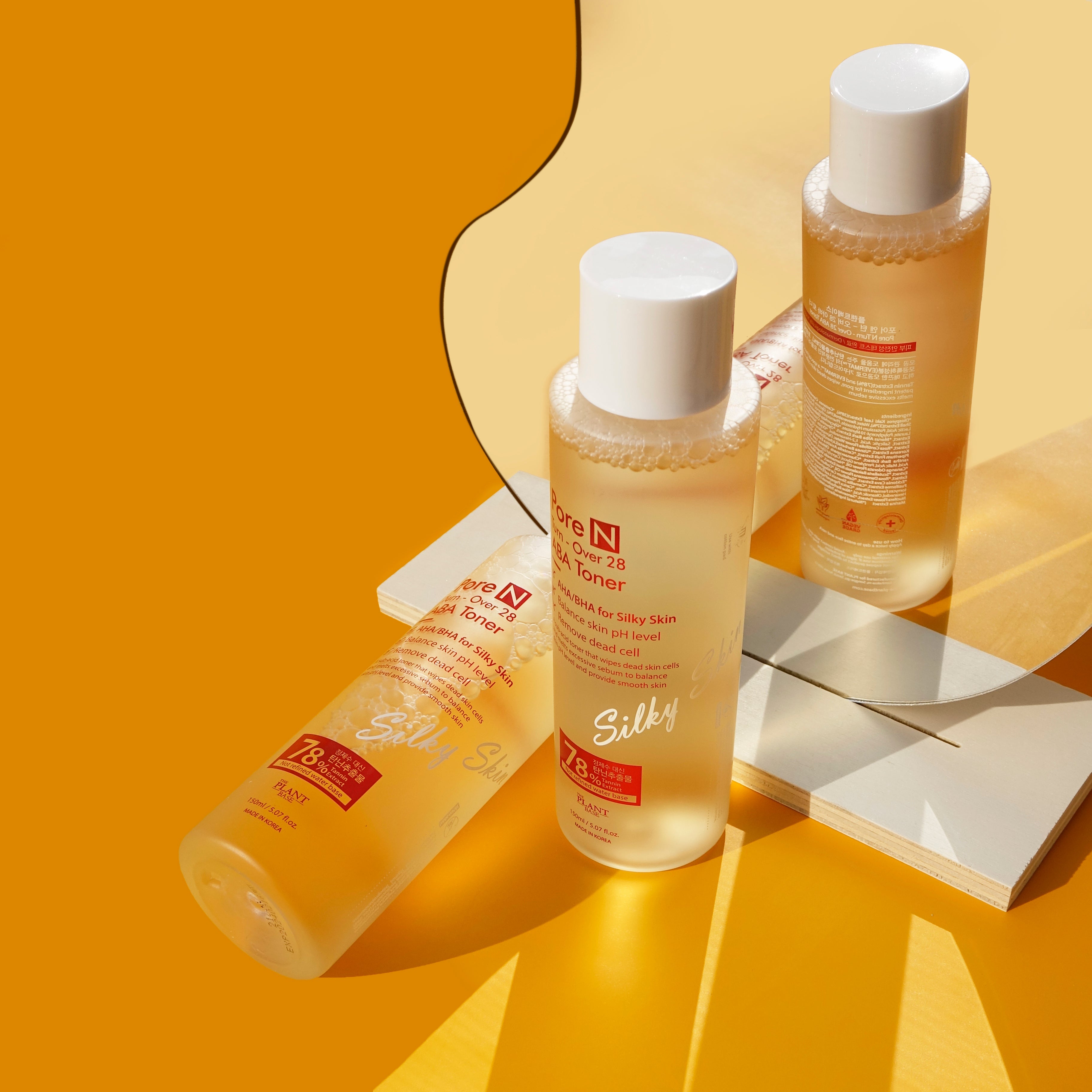 THE PLANT BASE Pore N ABA Toner 150ml disponible sur Ma petite Coree, ton Eshop 100% K-beauty en direct de Seoul