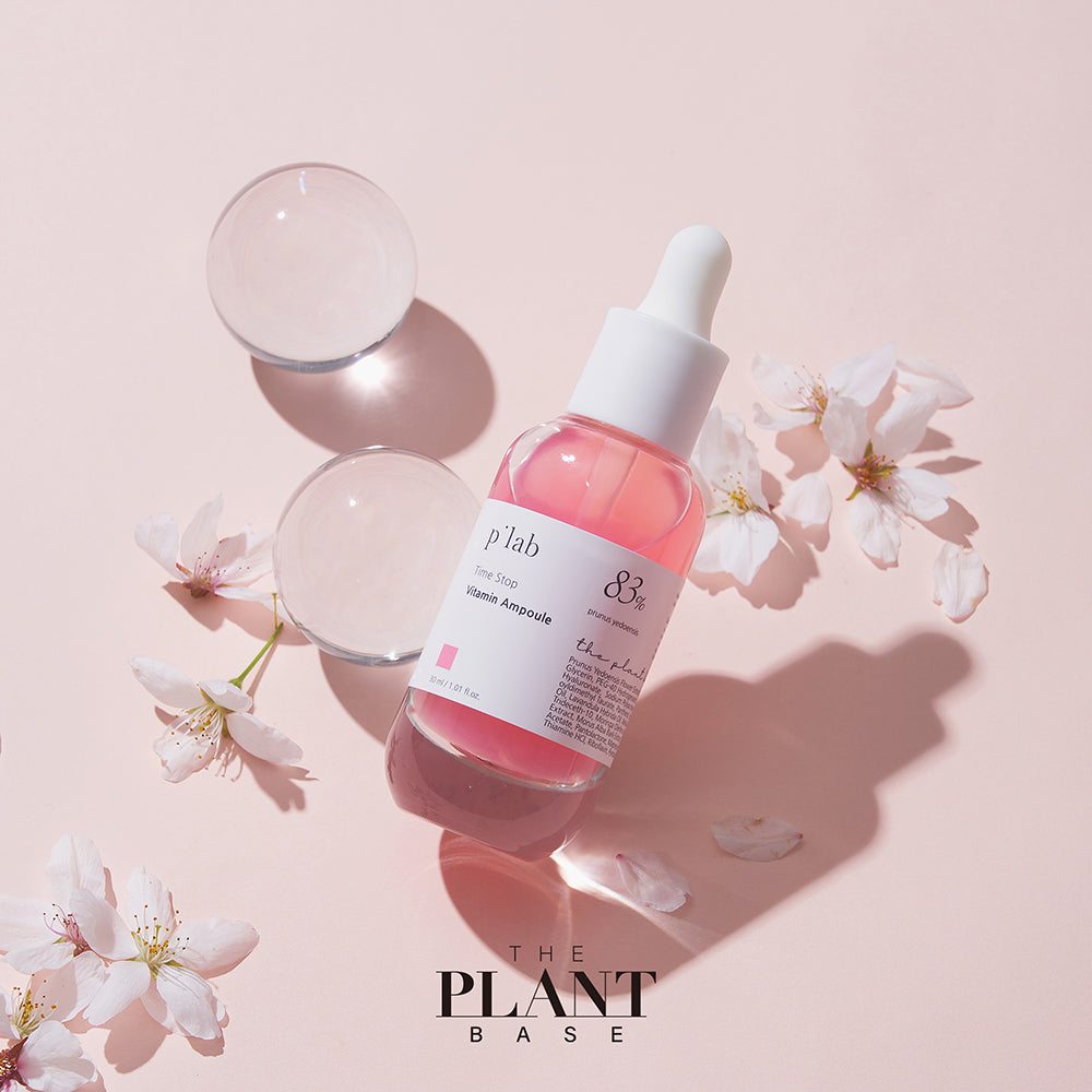 THE PLANT BASE Time Stop Vitamin Ampoule 30ml disponible sur Ma petite Coree, ton Eshop 100% K-beauty en direct de Seoul
