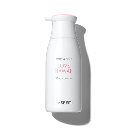 THE SAEM Body & Soul Love Hawaii Body Lotion 300ml disponible sur Ma petite Coree, ton Eshop 100% K-beauty en direct de Seoul