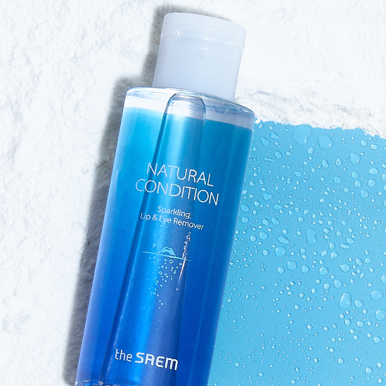 THE SAEM Natural Condition Lip & Eye Remover 155ml disponible sur Ma petite Coree, ton Eshop 100% K-beauty en direct de Seoul