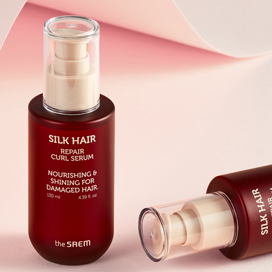 THE SAEM Silk Hair Repair Curl Serum 130ml disponible sur Ma petite Coree, ton Eshop 100% K-beauty en direct de Seoul
