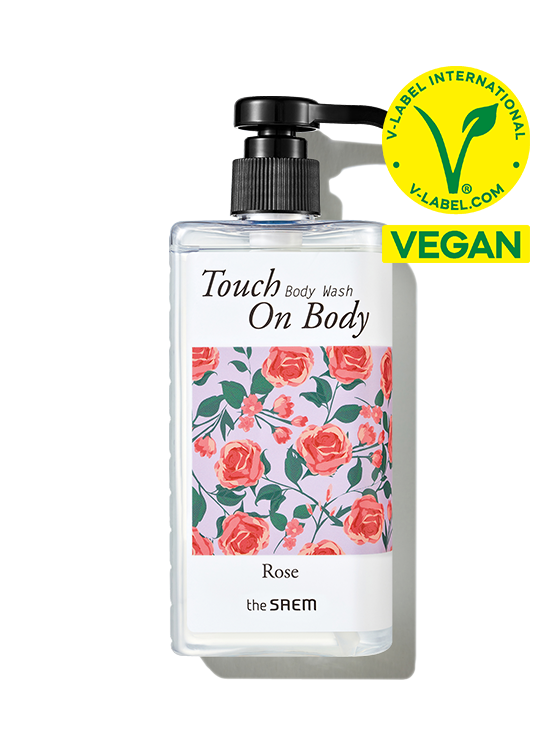 THE SAEM Touch On Body Rose Body Wash 300ml