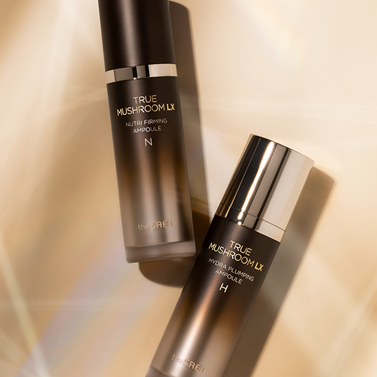THE SAEM True Mushroom LX Firming Pro Ampoule Set (2xAmpoule+Cream) disponible sur Ma petite Coree, ton Eshop 100% K-beauty en direct de Seoul