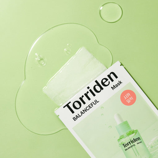 TORRIDEN Balanceful Centella Asiatica Extract Mask disponible sur Ma petite Coree, ton Eshop 100% K-beauty en direct de Seoul