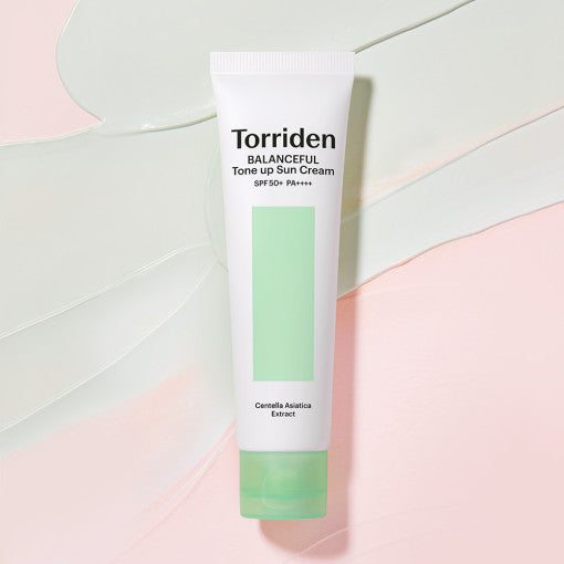 TORRIDEN Balanceful Centella Asiatica Extract Tone Up Sun Cream SPF 50+ PA++++ 60ml disponible sur Ma petite Coree, ton Eshop 100% K-beauty en direct de Seoul
