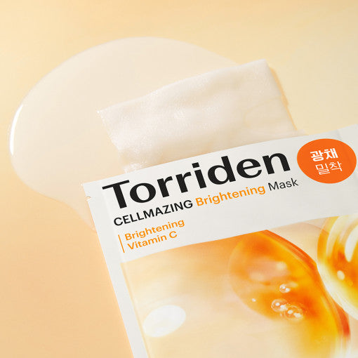 TORRIDEN Cellmazing Vitamin C Brightening Mask disponible sur Ma petite Coree, ton Eshop 100% K-beauty en direct de Seoul