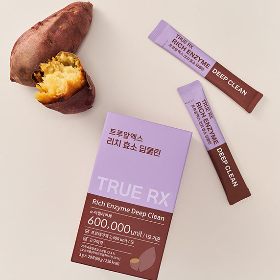 TRUE RX Rich Enzyme Deep Clean 20 Packs 1 Box