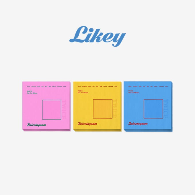 TWICE TWICETAGRAM 1st Album (Random Ver.) disponible sur Ma petite Coree, ton Eshop 100% K-beauty en direct de Seoul