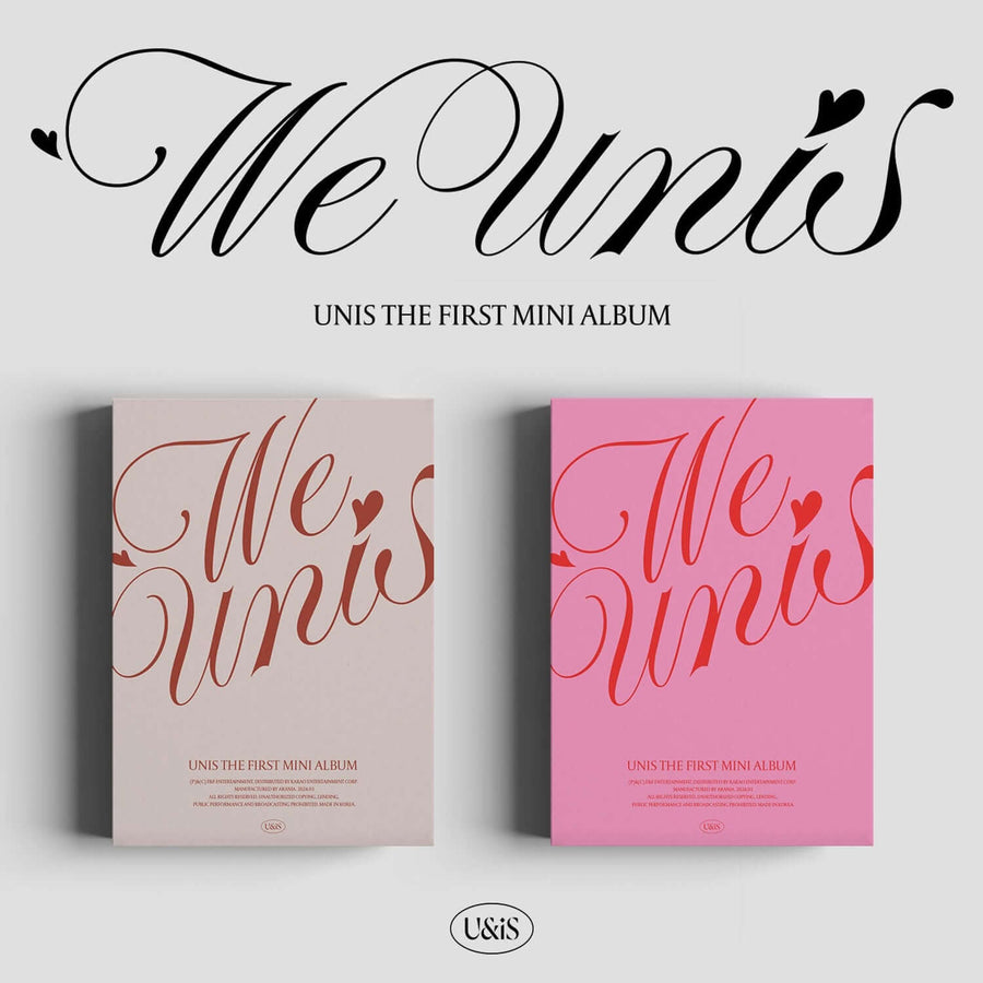 UNIS - The 1st Mini Album 'WE UNIS' (START ver./STORY ver.) (Random 1 of 2) - Album Kpop