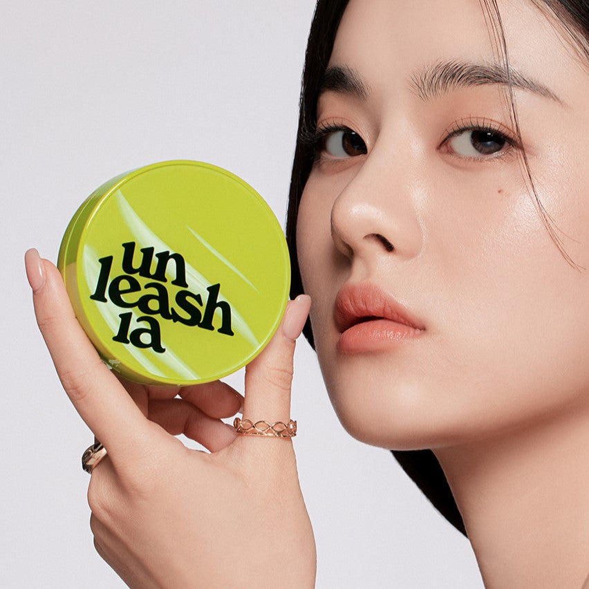 UNLEASHIA Satin Wear Healthy Green Cushion disponible sur Ma petite Coree, ton Eshop 100% K-beauty en direct de Seoul
